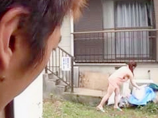 Fucking the Neighbor's Milf, Sex Toy Collection Revealed in Trash, Leads to Hot Tokyo XXX Encounter